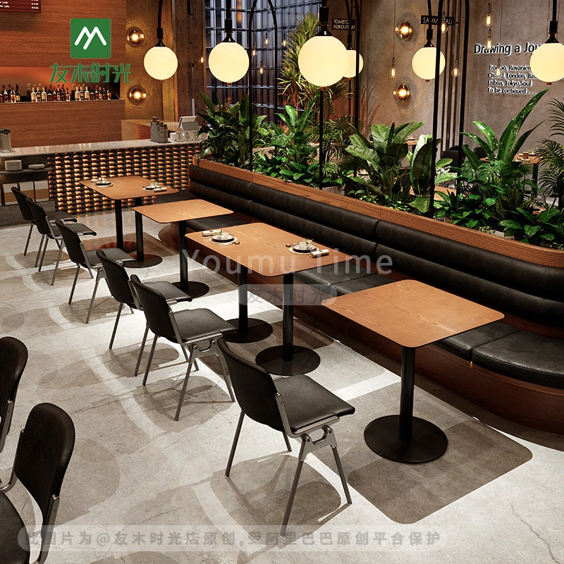 Wholesale Modern Industrial Style Cafe Table and Chair Sets - 画像 (3)