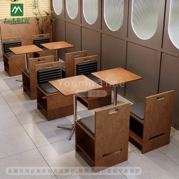 Chinese Manufacturer Wholesale Restaurant and Cafe Table and Chair Sets