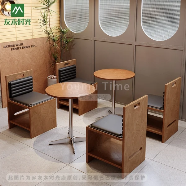 Chinese Manufacturer Wholesale Restaurant and Cafe Table and Chair Sets
