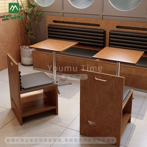 Chinese Manufacturer Wholesale Restaurant and Cafe Table and Chair Sets
