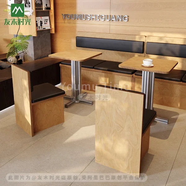 Bulk Korean-Style Minimalist Cafe & Restaurant Furniture Wholesale
