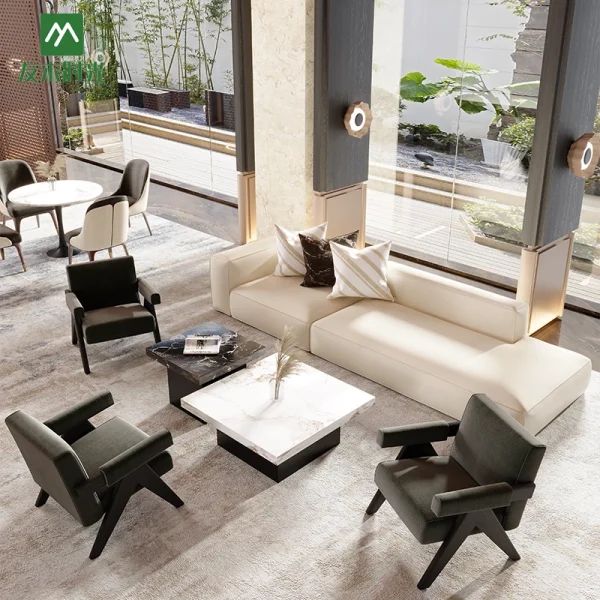 Factory Supply Commercial Lobby Furniture, Hotel Lobby Sofa and Chair Set – Purchase Directly from Our Factory