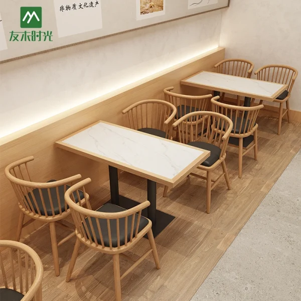 Wholesale Table and Chair Sets for Fast Food and Casual Dining Restaurants