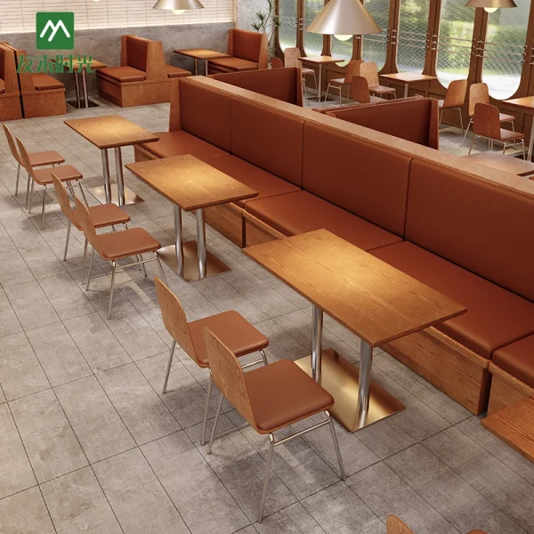 Custom-made Cafe Table and Chair Sets Wholesaler, Modern and Minimalist Style - Tables, Chairs, and Booth Seating.