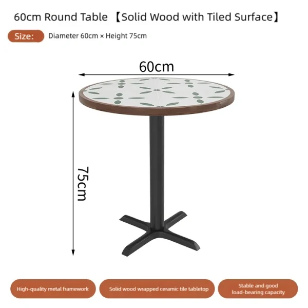 Wholesale Minimalist Retro Cafe Furniture - Including Table, Chair, and Booth Sofa
