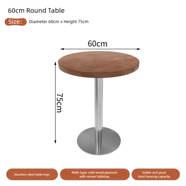 Wholesale Coffee Shop Furniture, Metal Dining Table and Chair Sets