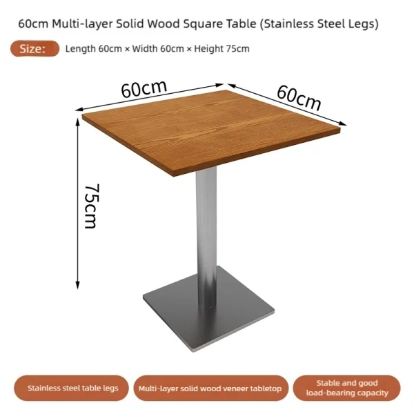 Wholesale Modern Minimalist Cafe Table with Chair - Source Manufacturer and Supplier