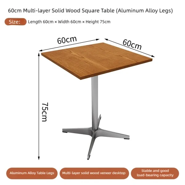 Wholesale Modern Minimalist Cafe Table with Chair - Source Manufacturer and Supplier