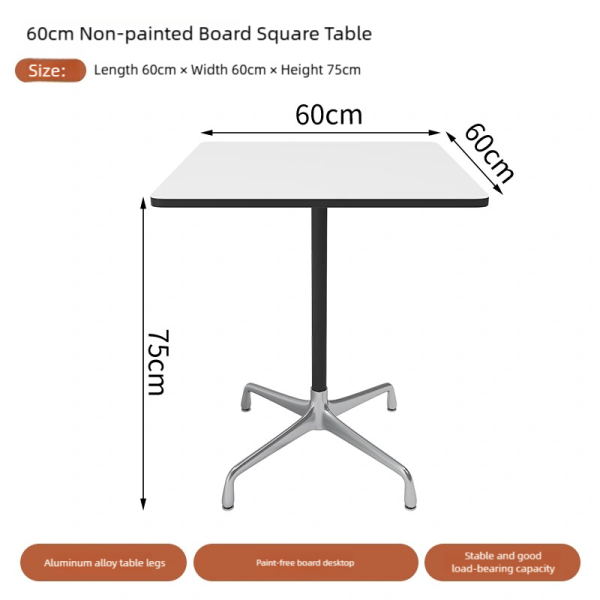 Wholesale High-quality Modern Minimalist Dining Table and Chair Sets for Restaurants and Cafes