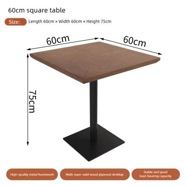 Retro-style Booth Sofa, Table, and Chair Set for Cafe, Music Restaurant, Bar