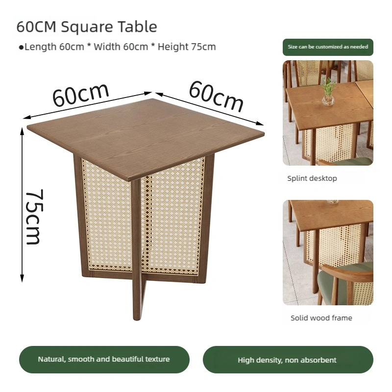 Wholesale Rattan Design Restaurant Furniture, Southeast Asian style - Booths, Rattan Table and Chair - Imagen 8