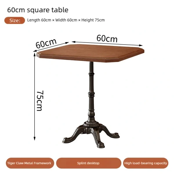 Wholesale Retro Minimalist Restaurant & Cafe Furniture – Ideal for Eastern European, and European Dining Spaces