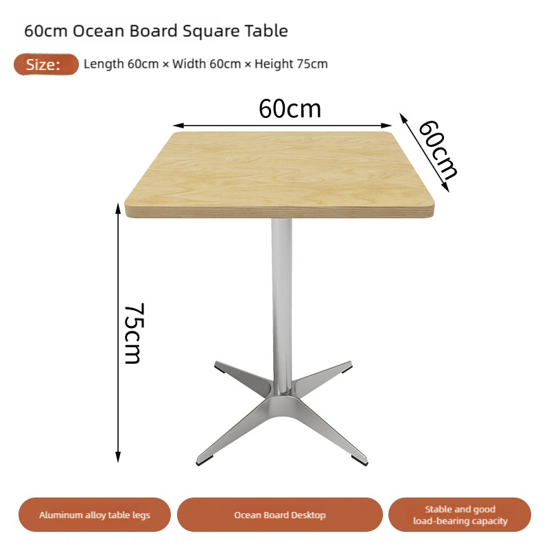 Wholesale High-quality Modern Minimalist Dining Table and Chair Sets for Restaurants and Cafes - Image 8