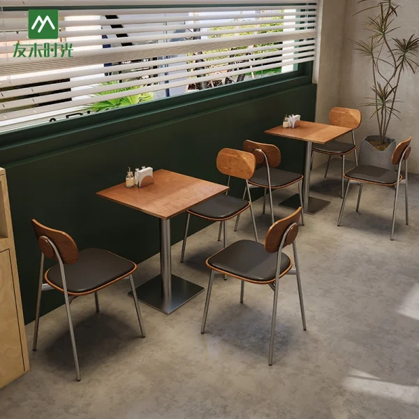 Wholesale Modern Minimalist Cafe Table with Chair - Source Manufacturer and Supplier