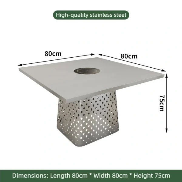 Electric Hot Pot Table Supply – Industrial Style Hot Pot Restaurant Furniture