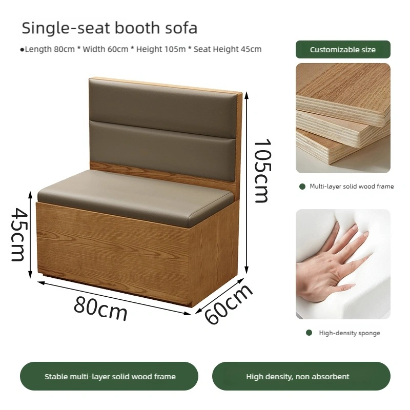 Wholesale restaurant furniture - booth seating, restaurant tables and chairs suitable for restaurants and fast food outlets - Imagen 6