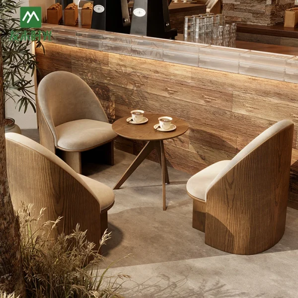 Wholesale Warm Cafe Furniture – Modern Design Suitable for Commercial Spaces
