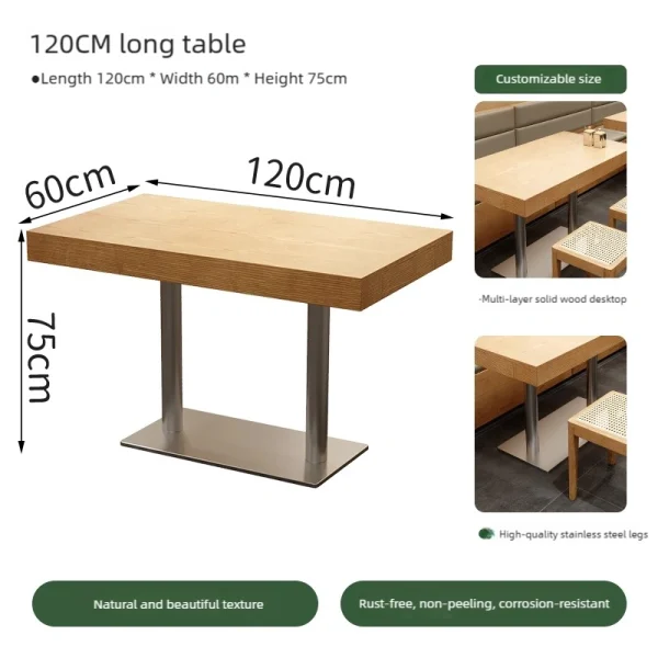 Wholesale restaurant furniture - booth seating, restaurant tables and chairs suitable for restaurants and fast food outlets