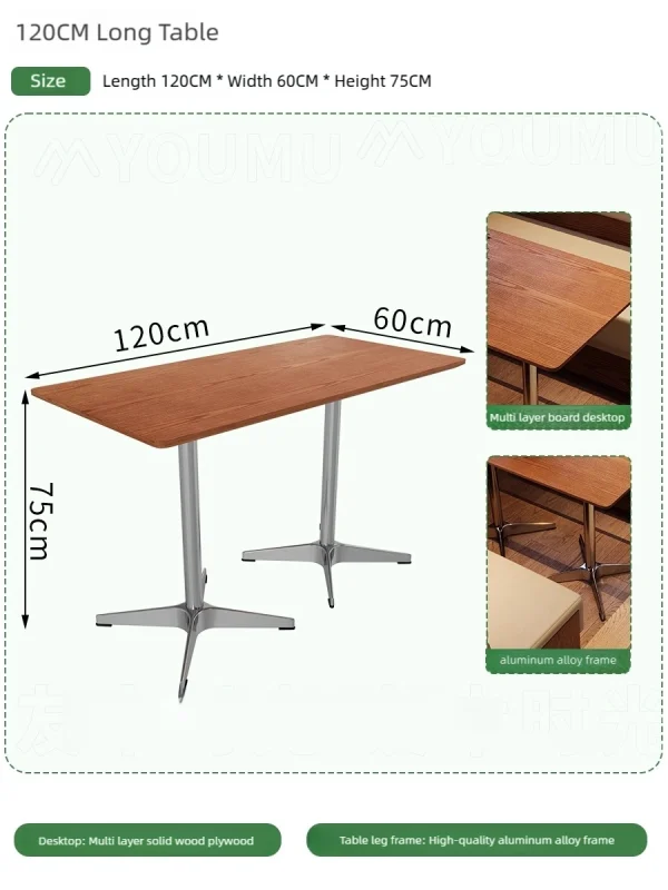 Restaurant round table