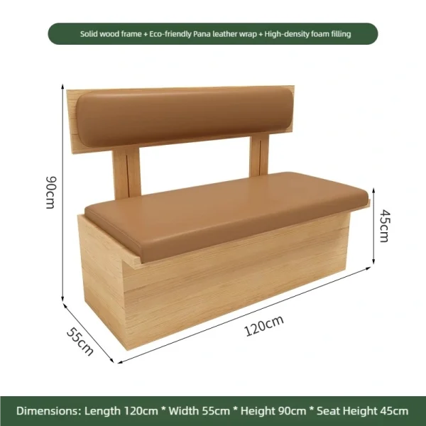 Creamy-style Furniture Set for Cafe, Milk Tea Shop, and Dessert Shop Wholesale