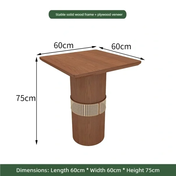 Wholesale Supplier of Rattan Table and Chair Sets Suitable for Thai-themed Restaurants