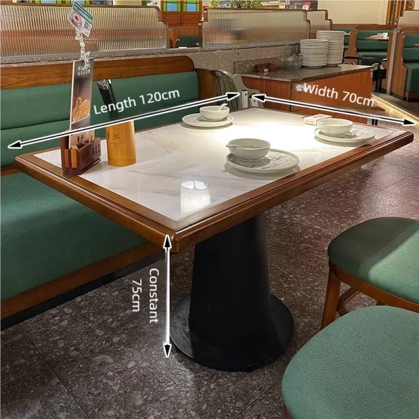 Wholesale Restaurant Table and Chair Set - Suitable for Eastern European and Chinese Restaurants