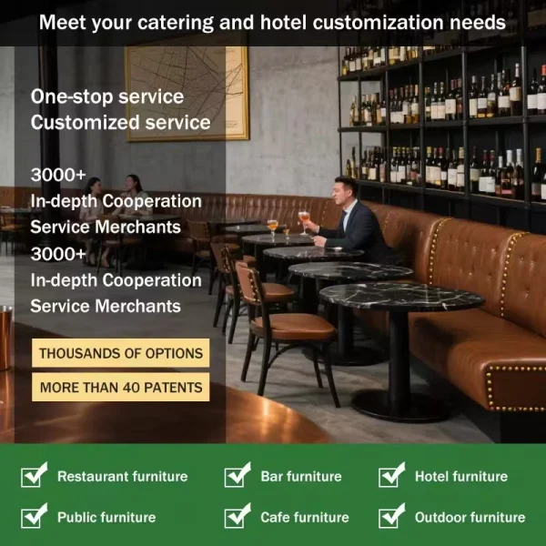 Wholesale Cafe and Casual Restaurant Tables and Chairs – Metal Frame Table and Chair Sets, Vintage Style, Customizable.