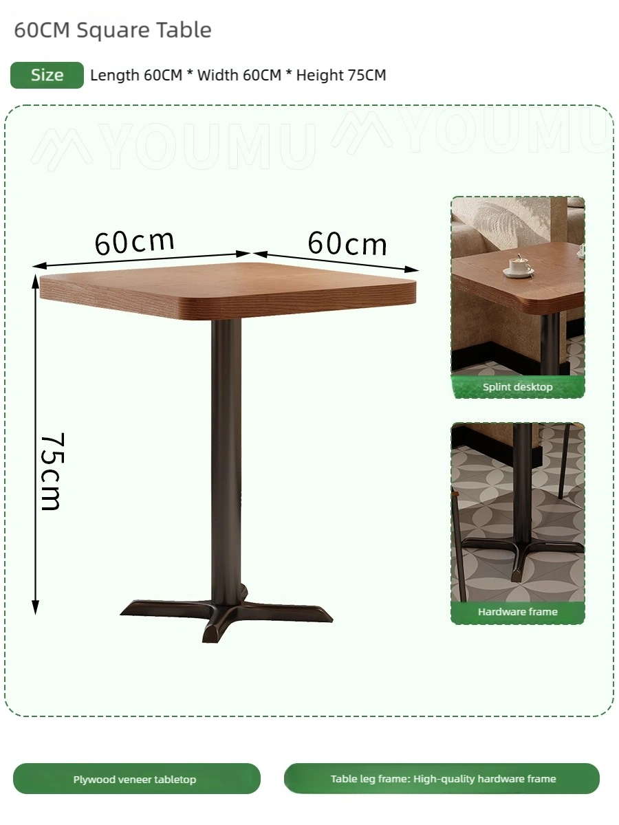 Wholesale Restaurant Furniture Sets – Retro Style OEM and ODM Support - Imagen 10