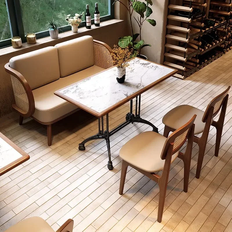 소결 석재 테이블 상판_레스토랑 테이블