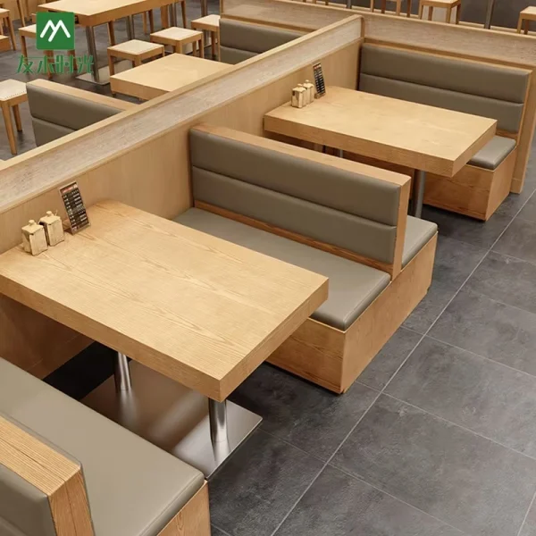 Wholesale restaurant furniture - booth seating, restaurant tables and chairs suitable for restaurants and fast food outlets