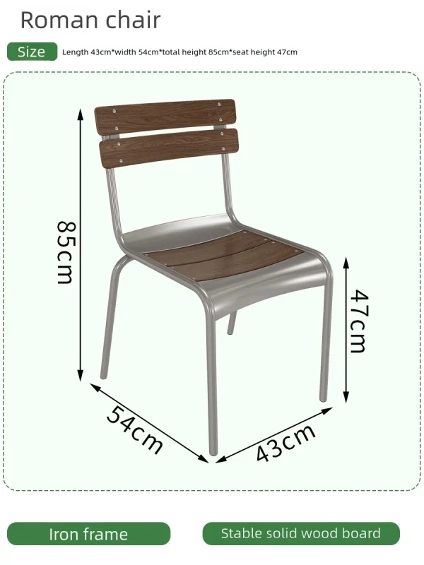 Chinese Manufacturer Wholesale Restaurant and Cafe Table and Chair Sets