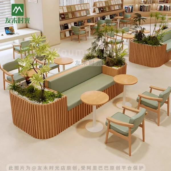 Wholesale Reading Room Table and Chair Sets for Libaray Lougne and Book Cafe - Library Furniture manufacturer and Supplier.