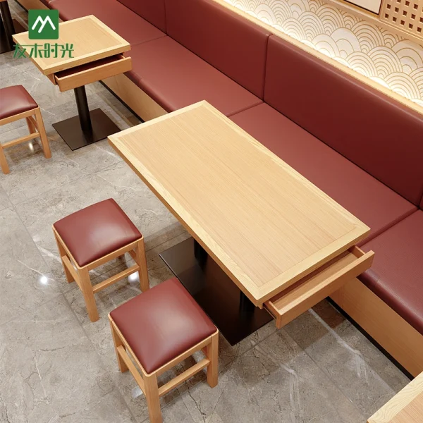 Wholesale Booth Seating and Table Sets for Chinese Restaurants and Fast Food Establishments