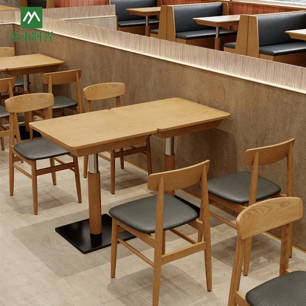 Wholesale of Table and Chair Sets for Chinese Restaurants, Noodle Shops, and Fast Food Restaurants