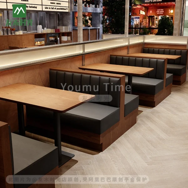 Wholesale Classic Restaurant Table, Chair and Booth Sofa Sets - OEM and ODM Support
