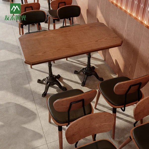 Wholesale British style Retro Restaurant Furniture Set –  OEM and DOM Support