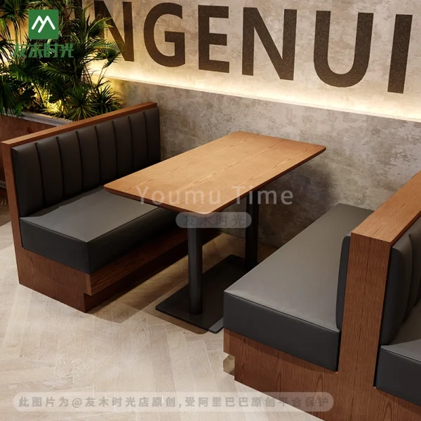 Wholesale Classic Restaurant Table, Chair and Booth Sofa Sets - OEM and ODM Support