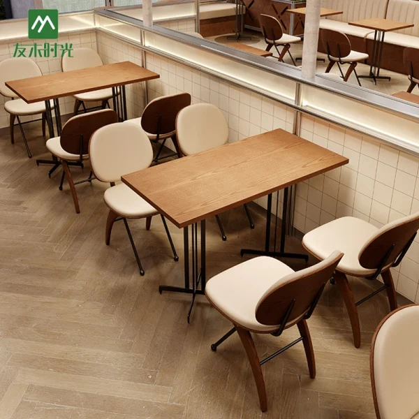 Wholesale Korean-Style Minimalist Cafe & Tables & Chairs – OEM & ODM Support