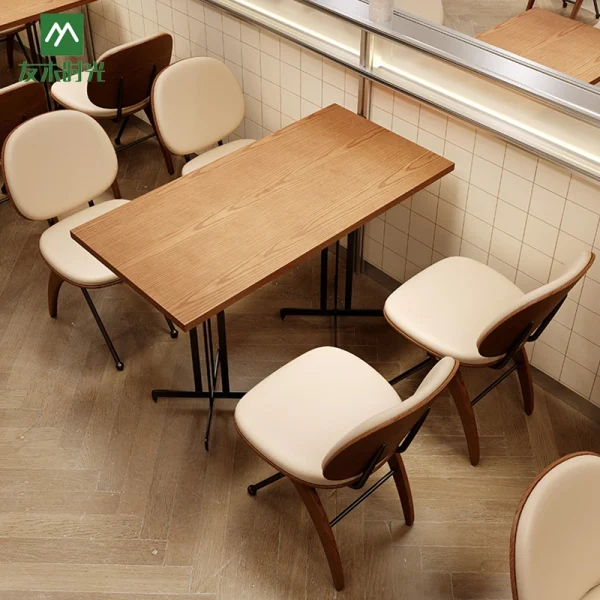 Wholesale Korean-Style Minimalist Cafe & Tables & Chairs – OEM & ODM Support