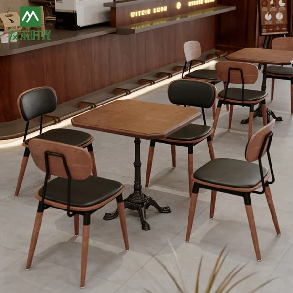 Wholesale Retro Minimalist Restaurant & Cafe Furniture – Ideal for Eastern European, and European Dining Spaces