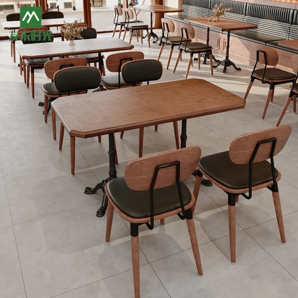 Wholesale Retro Minimalist Restaurant & Cafe Furniture – Ideal for Eastern European, and European Dining Spaces
