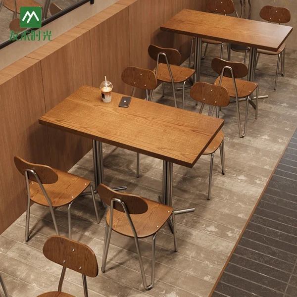 Wholesale Minimalist Restaurant Furniture for Fast Food Restaurants and Casual Coffee Shops