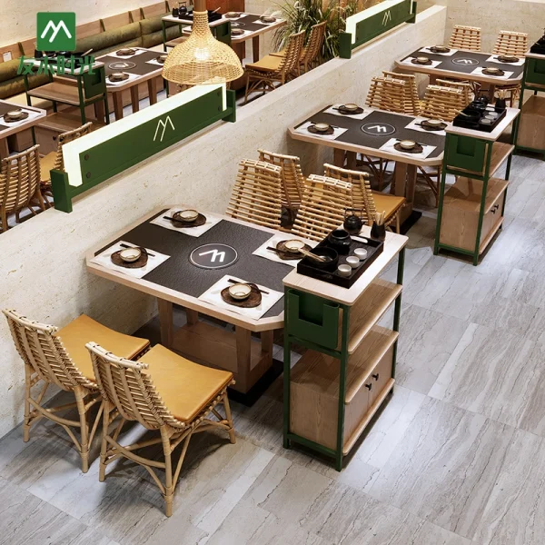 Wholesale Hot Pot Restaurant Furniture Southeast Asian Style – Restaurant Furniture Manufacturer