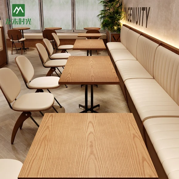 Wholesale Modern and Minimalist Restaurant and Cafe Furniture Set – OEM and ODM Support