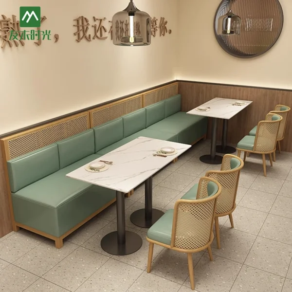 泰式餐厅桌椅套装工厂直供