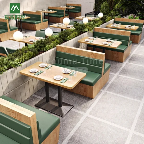 Wholesale Green Booth Sofa Set For Restaurant - Restaurant Tables,  Restaurant Chairs, and Booth Seating