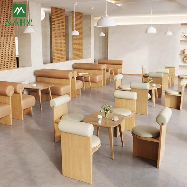 Bulk Naturalistic/Rustic Style Cafe Table and Chair Set Wholesale