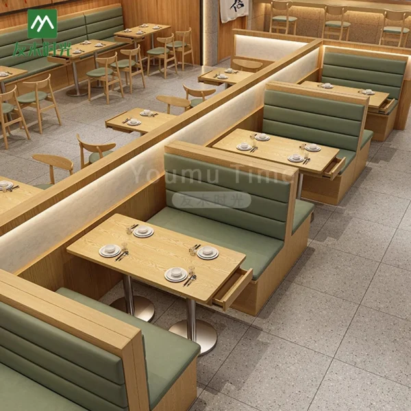 Wholesale Restaurant Sofa Sets for Thai-themed Restaurant - Table and Chair Sets for Southeast Asian Style Restaurants