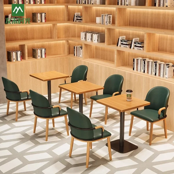 Bulk Coffee Lounge Table and Chair Set Wholesale,  For cafe, library - Tables, Chairs, Booths, and Sofas