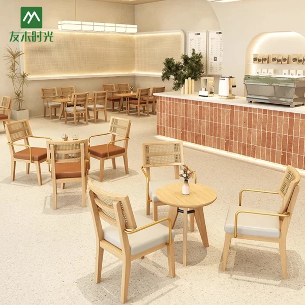 Wholesale Cafe Table and Chair Sets – Durable, Customizable Furniture Sets for Coffee Shops